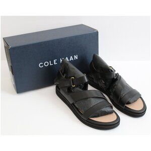 NWT Cole Haan Mirabelle black leather sandals